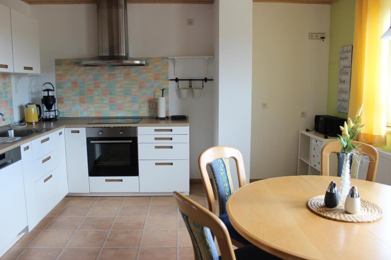 Ferienwohnung Landsburgblick Neuental エクステリア 写真