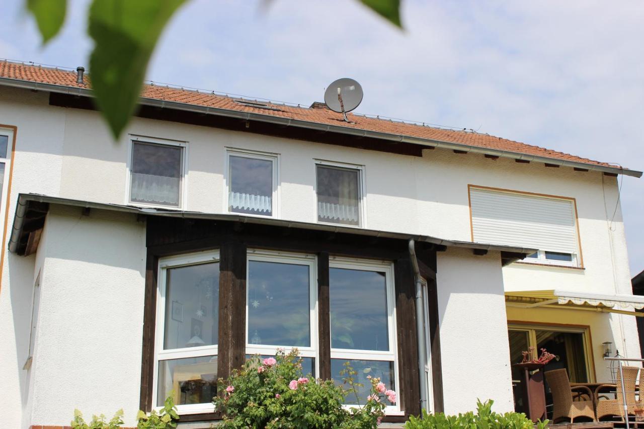 Ferienwohnung Landsburgblick Neuental エクステリア 写真