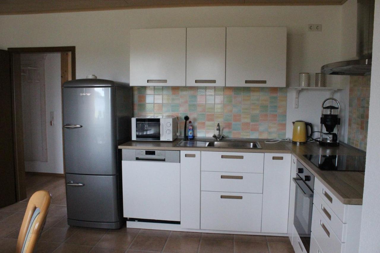 Ferienwohnung Landsburgblick Neuental エクステリア 写真