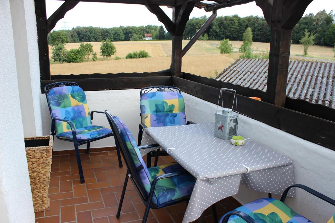 Ferienwohnung Landsburgblick Neuental エクステリア 写真