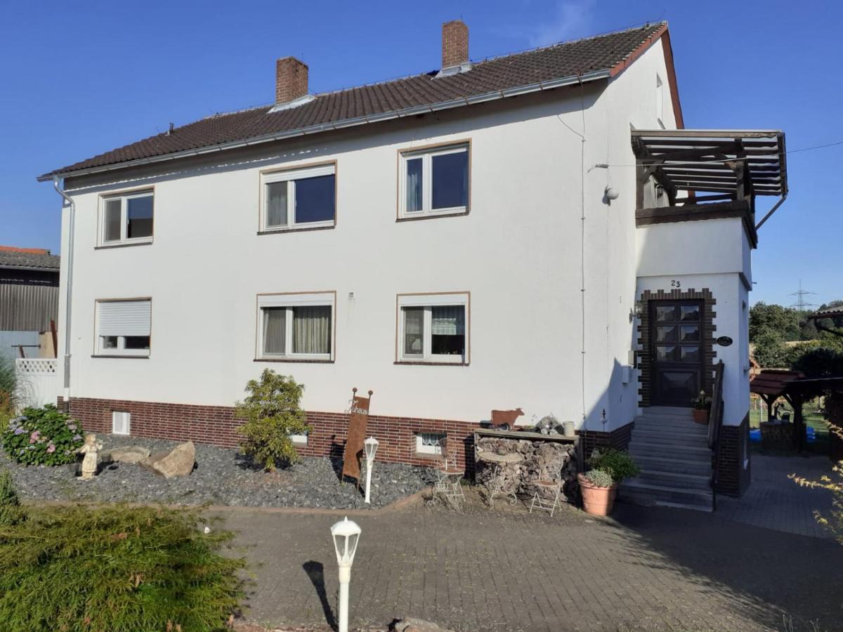 Ferienwohnung Landsburgblick Neuental エクステリア 写真