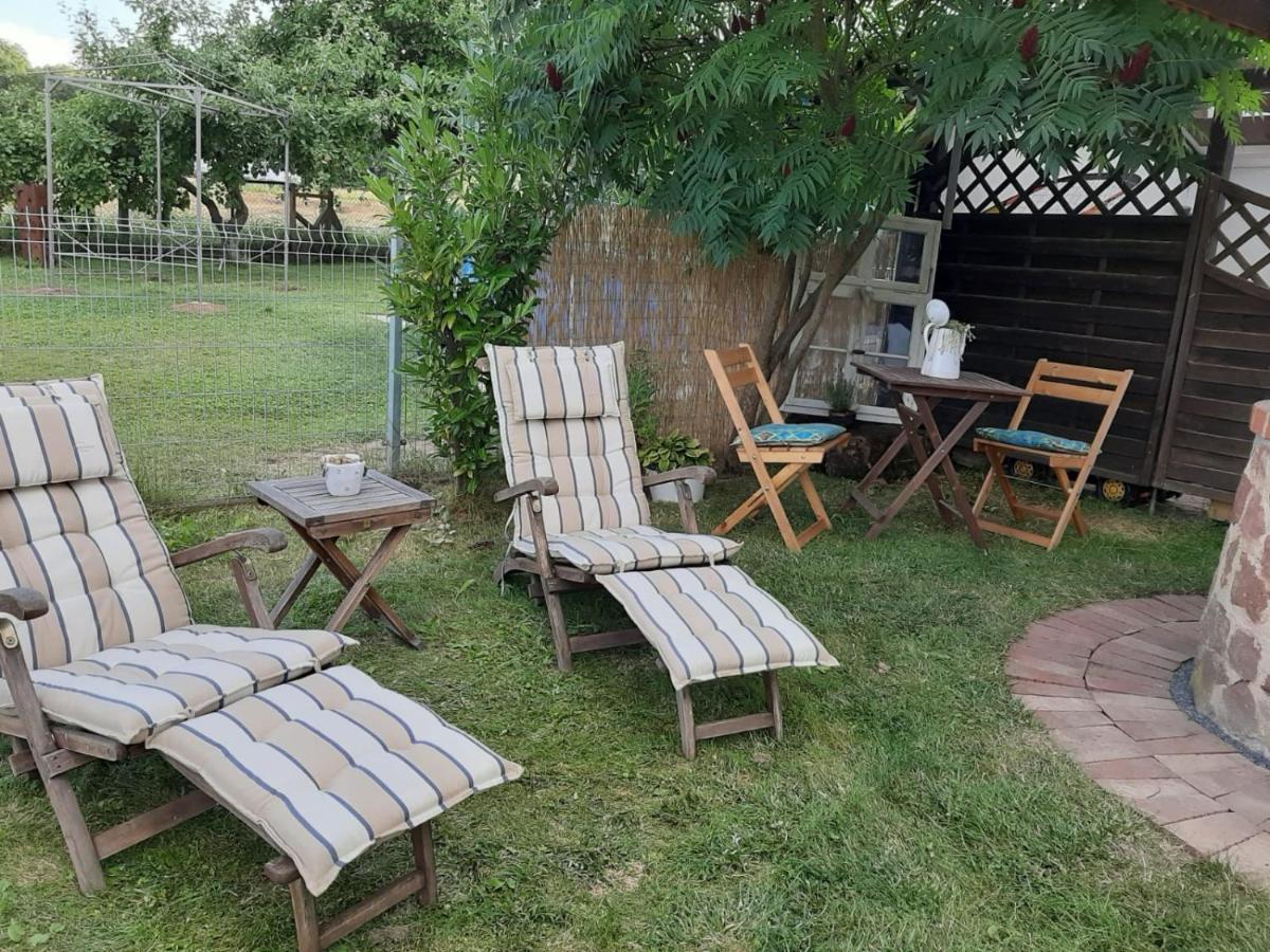 Ferienwohnung Landsburgblick Neuental エクステリア 写真
